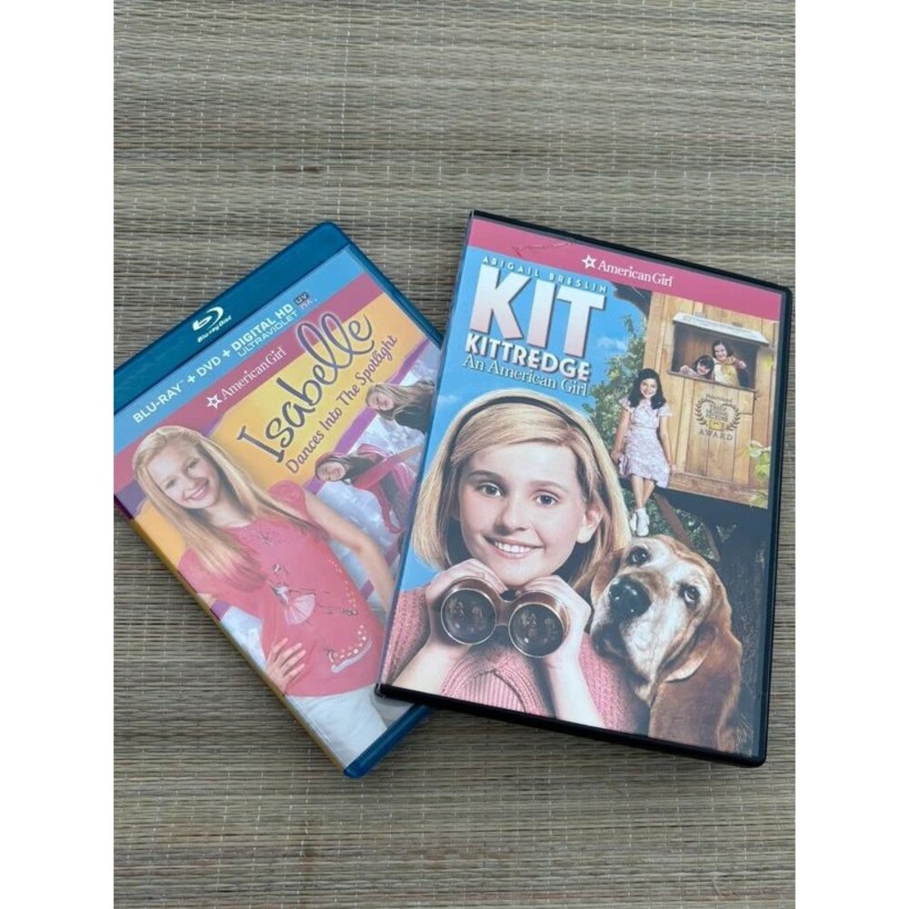American girl DVDs kit Kitridge and Isabel dances